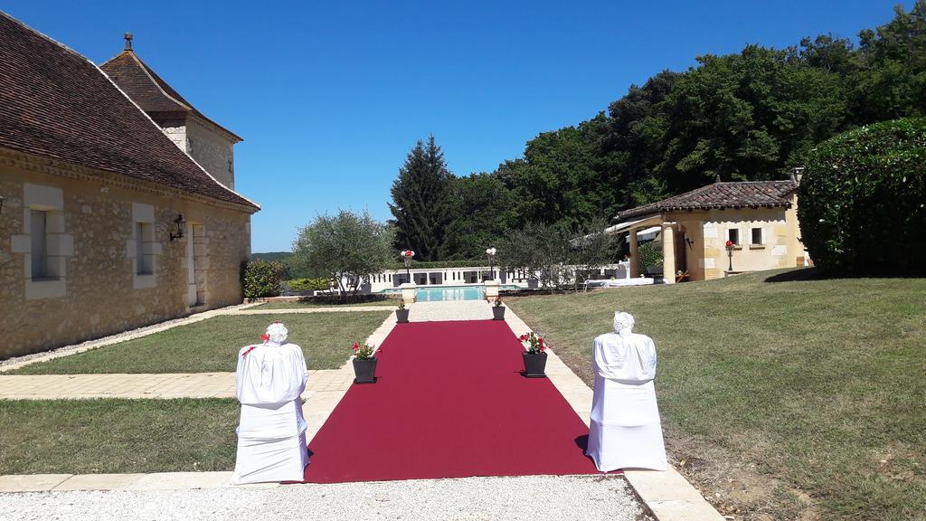 Bed and Breakfast Domaine De La Rocque Liorac-sur-Louyre Exterior foto